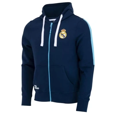 Image of Real Madrid Football Official Collection Men&#039;s Zipped Hooded Sweatshirt Size M