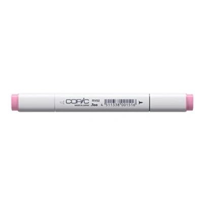 Image of Copic Classic Coloured Marker Pen (RV 02) Sugar Almond Pink, For Art &amp; Crafts, Colouring, Graphics, Highlighter, Design, Anime, Professional Beginners, Supplies Colouring Books