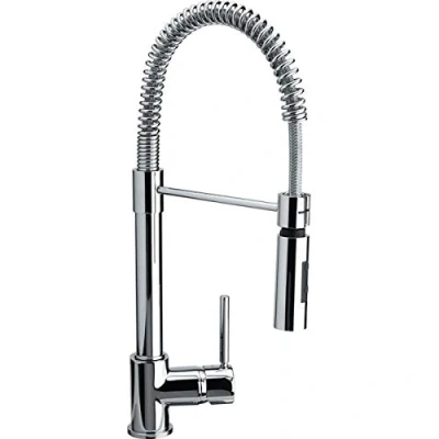 Image of Franke Coxy Kitchen, high Pressure tap, Single Lever Mixer, Solid Stainless Steel housing, Flexible spout with Shower Function, Hard Chrome Plated 115.0185.417, Grey