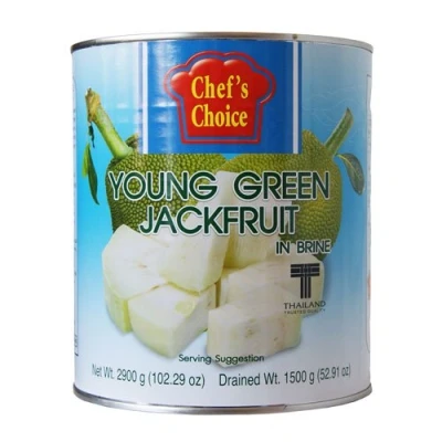 Image of Chef&#039;s Choice Young Green Jackfruit in Brine 2.9kg