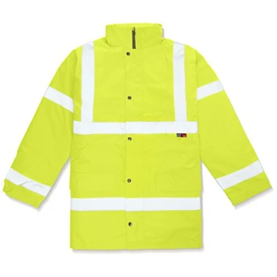 Image of Supertouch 35425 HI VIS Standard Parka Jacket Yellow
