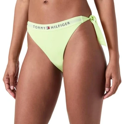 Image of Tommy Hilfiger SIDE TIE Bikini bottoms, Women&#039;s, Size: Small, Faded lime