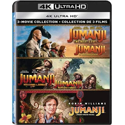 Image of Jumanji (1995) / Jumanji: the Next Level Welcome to Jungle Set [Blu ray] (Bilingual)