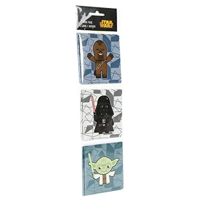 Image of Hallmark Star Wars Multipack Yoda, Darth Vader and Chewbacca Small, Pack of 6 [Old Model]