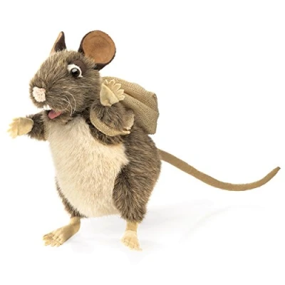 Image of Folkmanis Pack Rat Hand Puppet