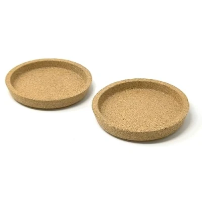 Image of Ikea 365+ Cork Coasters, 2 pack Brown