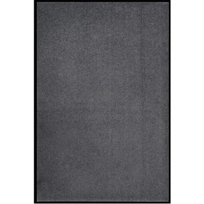 Image of vidaXL Doormat Anthracite 80x120 cm
