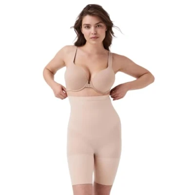 Image of Spanx Shapewear for Women, Higher Power High Waisted Everyday Essential Shaping Panties
