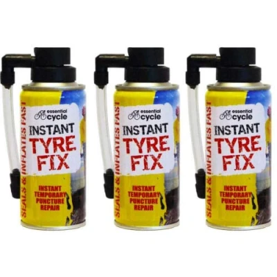 Image of Bicycle Cycle Tyre Fix Spray Sealing Inflates Sealants Inner Puncture Pack Of 4 200ml