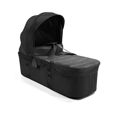 Image of Baby Jogger Foldable Lightweight Carrycot For City Tour 2 Double Strollers Opulent Black