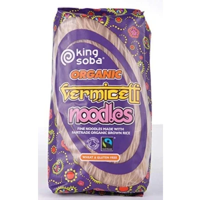 Image of (2 Pack) King Soba Org Vermicelli Noodles 250g 2 PACK BUNDLE