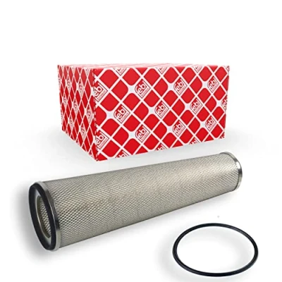Image of 9570940004, A9570940004 Air Filter FEBI BILSTEIN 108793 737mm 220, 145,6mm Insert with seal