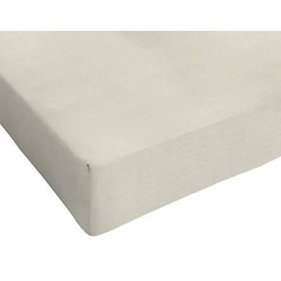 Image of Sogni e Capricci Max Color Fitted Sheet with 25cm Corner, Cream, single