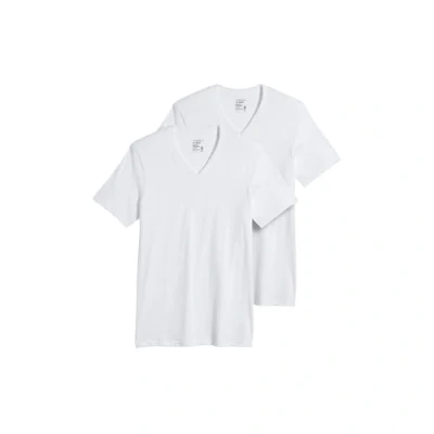 Image of Jockey Men&#039;s T Shirts Classic V Neck 3 Pack, diamond white, XL