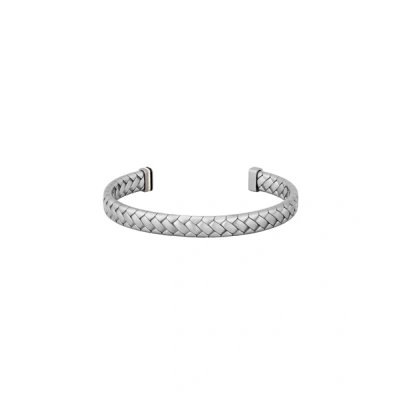 Image of BOSS Tailored Bracelet silvercoloured, Men&#039;s, Size: One Size, Silver coloured