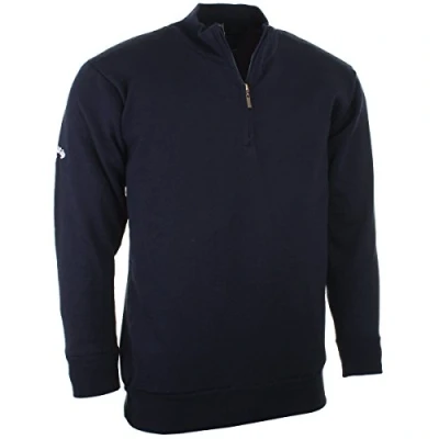 Image of Callaway Men&#039;s Merino Mix Windstopper Sweaters Navy, Large