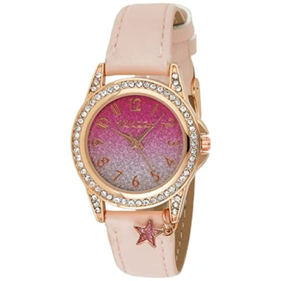 Image of Tikkers Girl&#039;s Analogue Quartz Watch with PU Strap ATK1062