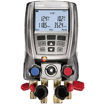 Image of testo 570 2 Refrigeration Manifold Kit