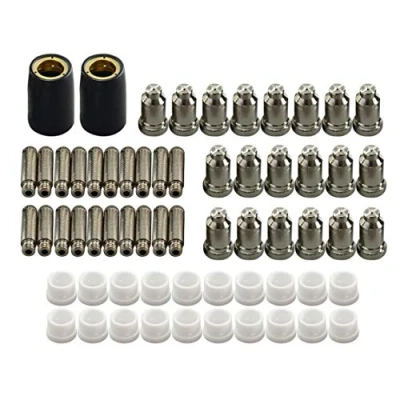 Image of RIVERWELD SG 51 Plasma Electrode Nozzle Tip 1.2 60A Cutter Consumables 62pcs