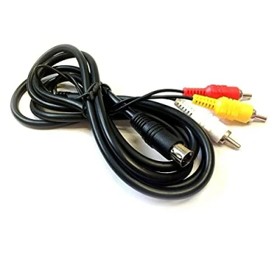 Image of Multibao 1.8m Audio Video Cable Lead AV 9Pin to RCA Composite Connection for Genesis 2 3