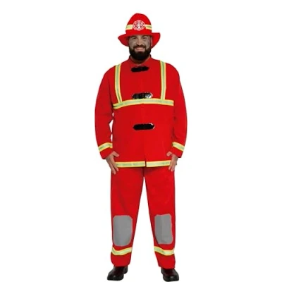 Image of Guirca 88143 Fireman Adult Size XL 54 56