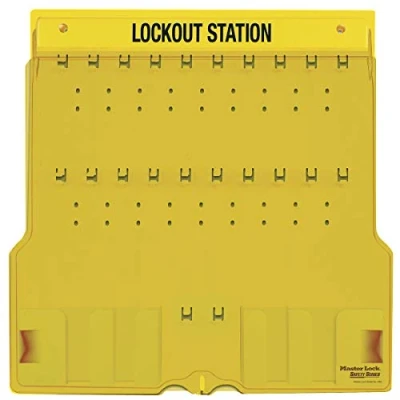 Image of Master Lock 20 Pack Lockout Station with Cover, Unfilled