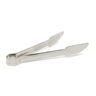 Image of Genware NEV 6723 Hamburger Tong, Stainless Steel, 9&quot;/230 mm