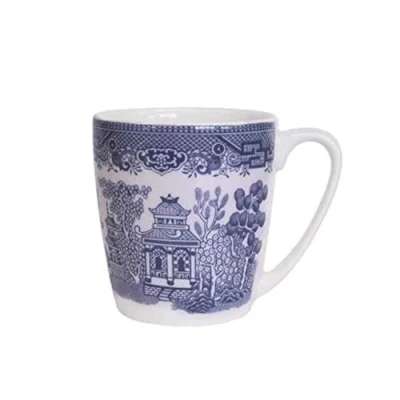 Image of Churchill China Blue Willow Acorn Mug