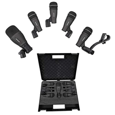 Image of SAMSON DK705 5 Piece Drum Microphone Kit W/Case
