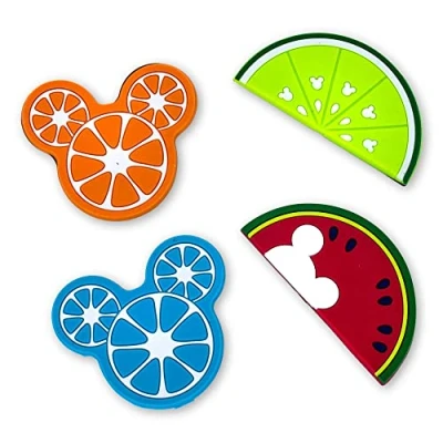 Image of Disney Mickey Mouse Fruit Magnets Set of 4