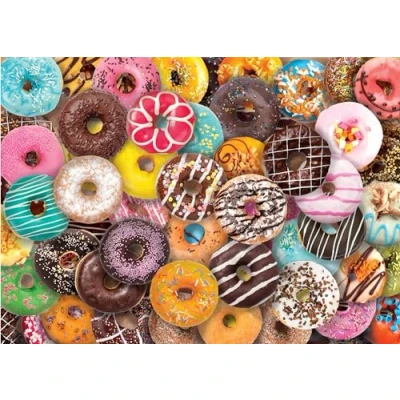 Image of Donuts 1000 Piece Jigsaw Puzzle