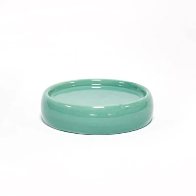 Image of Douceur d&#039;Intérieur SOAP Holder, Ceramic, Lime, (0) 10 x 3.5 CM
