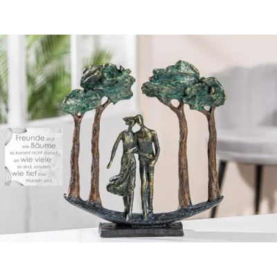 Image of Casablanca modernes Design Decorative Sculpture, Resin, Bronze, Höhe 30 cm