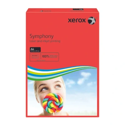 Image of Xerox Symphony Dark Red A4 80gsm Paper (Pack of 500) 003R93954