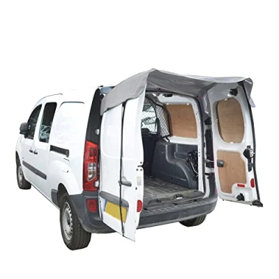 Image of UK Custom Covers BDC612GREY Tailored Rear Barn Door Awning Cover Grey To Fit Mercedes Citan