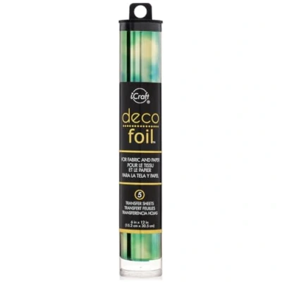 Image of Thermoweb 5310.5 Deco Foil Specialty Transfer Sheets, Multi Colour, 6 x 12 Inch