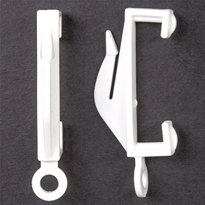 Image of Fort Fasteners Curtain Rail Gliders to Fit Decorail Track White Maxi 20