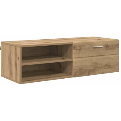 Image of vidaXL TV Cabinet Artisan oak 100.5 x 39 30 cm Engineered wood
