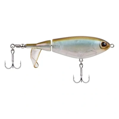 Image of Berkley Choppo Topwater Fishing Lure Easy to Use Prop Bait for Bass and Predatory Fish, Creates Maximum Surface Disturbance Noise 12cm / Perfect Ghost