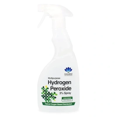 Image of Innovative Naturopathics Hydrogen Peroxide Spray 3% 500ml Pure Food Grade (1)