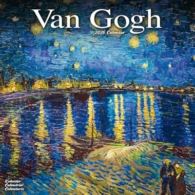 Image of Van Gogh Calendar 2026 Square Artist Wall 16 Month