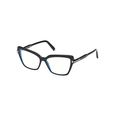 Image of Tom Ford Blue light glasses, Women&#039;s, Size: 55, Shiny black