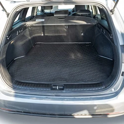 Image of Travall CargoMat Liner Compatible with Kia Ceed Sportswagon (2018 Current) TBM1218 All Weather Black Rubber Boot Mat