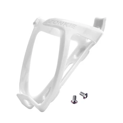 Image of zonkie Bicycle Bottle Cages, Plastic Bike Holder, Road, Mountain Cages (White)
