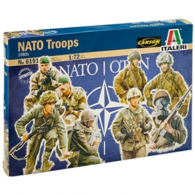 Image of Italeri ITA6191 NATO TROOPS Italy Model kit, Unvarnished, Small