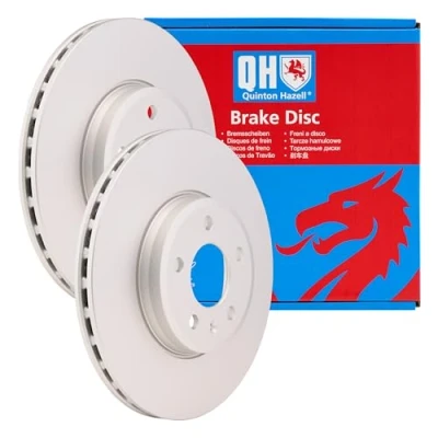 Image of 8K0615301, 8K0615301T, 8W0615301G, 8W0615301T Brake disc QUINTON HAZELL BDC5709 314mm 25mm 5 Vented AUDI: A4 B8 Avant, B9 A5 Coupe
