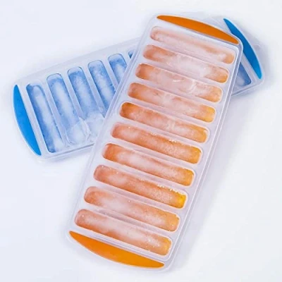 Image of 2X Ice Cube Stick Bottle Tray Soda Drinks Maker Mould Tube Tubes Cylinder Moulds