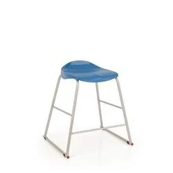 Image of Titan Stool Size 4 560mm Seat Height Blue T91 B