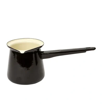 Image of Dexam Black Enamelware Turkish Coffee Pot