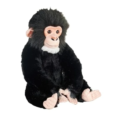 Image of Wild Republic Artist Collection Eco Chimpanzee Baby, Stuffed Animal, 15 Inches, Plush Toy, Friendly